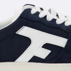 Baskets Marine & Rouge 13 Baskets Marine & Rouge -Urbain Soldes prod 33599 hazel baskets cuir bleu rouge 687x687 c