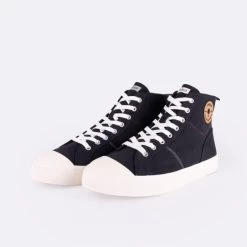 Tennis Marine Vegan -Urbain Soldes prod 33632 nutmeg tennis coton recycle liege bleu 687x687 c