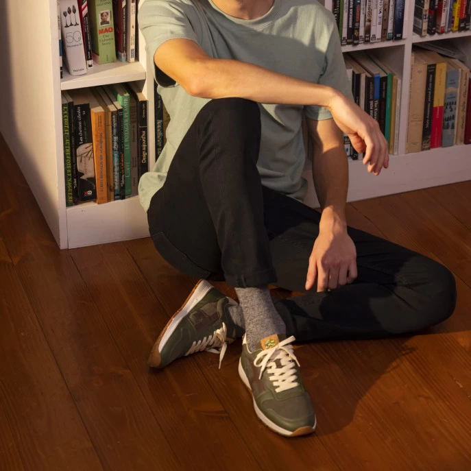 Runnings Kaki & Camel 4 Runnings Kaki & Camel – Image 2