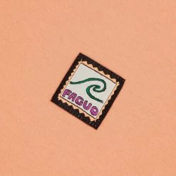 T-shirt Col Rond Pêche -Urbain Soldes prod 33994 lugny t shirt coton recycle polyester recycle orange 687x687 c