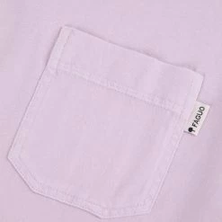 T-shirt Col Rond Lila -Urbain Soldes prod 34002 migne t shirt coton coton recycle lin violet 687x687 c