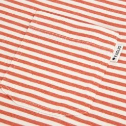 T-shirt Col Rond écru & Terracotta 11 T-shirt Col Rond écru & Terracotta -Urbain Soldes prod 34020 migne t shirt coton coton recycle ecru rouge 687x687 c