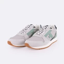 Runnings Vert D'eau & Marine -Urbain Soldes prod 34042 elm runnings cuir gris vert bleu 687x687 c