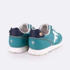 Runnings Turquoise -Urbain Soldes prod 34054 elm runnings cuir recycle bleu 687x687 c