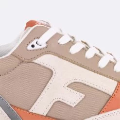 Runnings écrue & Terracotta -Urbain Soldes prod 34109 elm runnings cuir beige ecru rouge 687x687 c