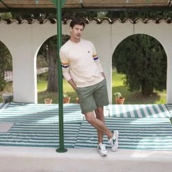 Runnings Blanc & Vert -Urbain Soldes prod 34129 elm runnings cuir blanc vert 687x687 c