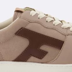 Baskets Beige Foncé & Camel -Urbain Soldes prod 34162 hazel baskets cuir liege beige marron 687x687 c