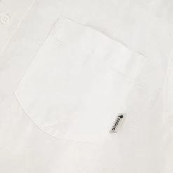 Chemise Col Mao écrue -Urbain Soldes prod 34172 chiavari chemise lin coton ecru 687x687 c