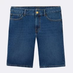 Short En Jean Medium Blue