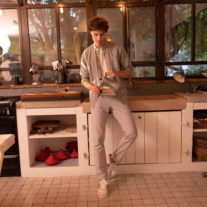 Pantalon Gris Clair 5 Pantalon Gris Clair – Image 3