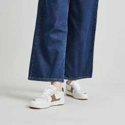Baskets Blanc & Cuivre
